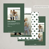 "Forgot" - Holiday Cards in Evergreen by Megan Davis - Back of Card Options