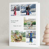 "Forgot" - Holiday Cards in Evergreen by Megan Davis - Folded Card
