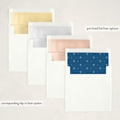 "Nutcracker Ornament" - Holiday Ornament Cards in Frost by Grae - Envelope Liner Options