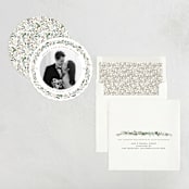 "Petite Botanicals" - Holiday Ornament Cards in Sugar Cookie by Susan Moyal - Assembled