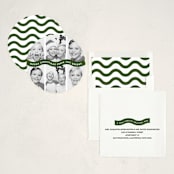 "Bouncy" - Holiday Ornament Cards in Pine by Up Up Creative - Assembled