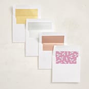 "Holly Frame" - Holiday Ornament Cards in Candy Cane by Brandy Folse - Envelope Liner Options