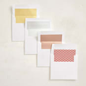 "Christmas Ornament" - Holiday Ornament Cards in Blush by Sherley Ferreira - Envelope Liner Options