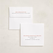 "Portrait Custom" - Foil-Pressed Holiday Photo Mount Cards in Charcoal by Minted Custom - FREE Recipient Addressing