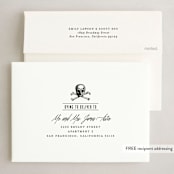 "Dying to See You" - Party Invitations in Pewter by Hooray Creative - FREE Recipient Addressing