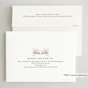 "Come For A Drink" - Party Invitations in Pine by Petra Kern - FREE Recipient Addressing