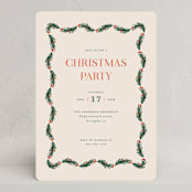 "Garland" - Party Invitations in Balsam Fir by Claudia Orengo - Front