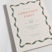 "Garland" - Party Invitations in Balsam Fir by Claudia Orengo - Detail