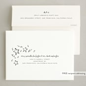 "New Year Cheer" - Party Invitations in Chalkboard by Kelly Watkins - FREE Recipient Addressing
