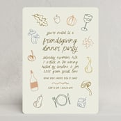 "Autumn Party" - Party Invitations in Vintage by Kelly Watkins - Front