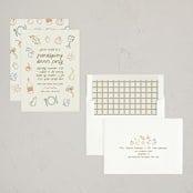 "Autumn Party" - Party Invitations in Vintage by Kelly Watkins - Assembled