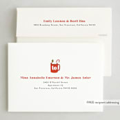"Hot Chocolate" - Party Invitations in Pine by Alethea and Ruth - FREE Recipient Addressing
