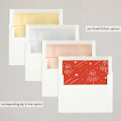 "Very Merry Party" - Party Invitations in Peppermint by Stephanie Hawkes - Envelope Liner Options