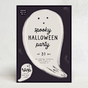 "Ghosts" - Party Invitations in Night by Gwen Bedat - Front