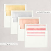 "Peace Foliage" - Party Invitations in Holly by Pixel and Hank - Envelope Liner Options