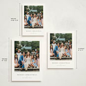 "Daisies" - Holiday Cards in Pine by Wildfield Paper Co - Formats Available