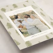 "All Evergreen" - Holiday Cards in Greenery by Heather Cairl - Detail