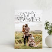 "Peaceful Earth" - Holiday Cards in Ocean by Erin German - Front