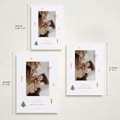 "Cross Stitch Christmas" - Holiday Cards in Snow by Claire - Formats Available