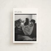"Zine" - Holiday Cards in Noir by Annie Clark - Front
