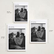 "Zine" - Holiday Cards in Noir by Annie Clark - Formats Available