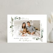 "Holiday Botanical" - Holiday Cards in Balsam by Susan Moyal - Front