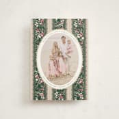 "Holiday Garland Ribbon" - Holiday Cards in Gumdrop by Jackie Crawford - Front