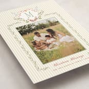 "Bethlehem Crest" - Holiday Cards in Candle Light by Bayberry Kate - Detail