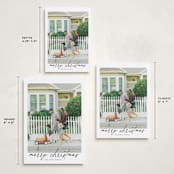 "The Merry" - Holiday Cards in Marshmallow by Tamara Hilje - Formats Available