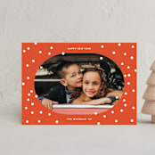 "snowy dots" - Holiday Cards in Santa by Sumak Studio - Front