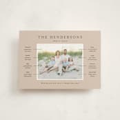 "Our Year in Review" - Holiday Cards in Ginger by Kristen Knechtel - Front