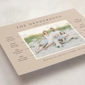 "Our Year in Review" - Holiday Cards in Ginger by Kristen Knechtel - Detail