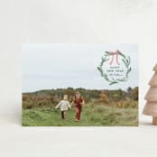 "Storybook" - Holiday Cards in Spruce by Julia Hall - Front