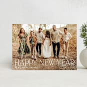 "Aspen" - Holiday Cards in Snow by Robert and Stella - Front