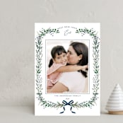 "Festive Vine" - Holiday Cards in Twilight by Susan Moyal - Front
