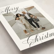 "Merry Script" - Holiday Cards in Ink by Nicole Walsh - Detail