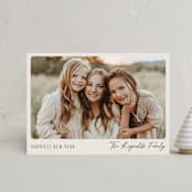 "Simply Framed" - Holiday Cards in Ivory by Hooray Creative - Front