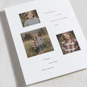 "Sentiment" - Holiday Cards in Snow by Baumbirdy - Detail