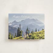 "Peace lettering" - Holiday Cards in Frost by Creo Study - Front