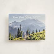 "Peace lettering" - Holiday Cards in Frost by Creo Study - Front