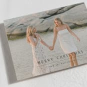 "sentimental" - Holiday Cards in Noir by Sara Hicks Malone - Detail