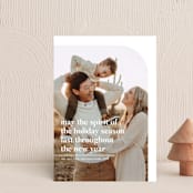 "Complete" - Holiday Cards in Cloud by Jennifer Lew - Front