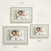 "Delicate botanical frame" - Holiday Cards in Blue Jay by Lucrecia Caporale - Formats Available