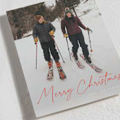 "Adorn" - Holiday Cards in Berry by MC Designs - Detail