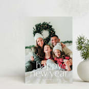 "Twinkle" - Holiday Cards in Snow by MC Designs - Front