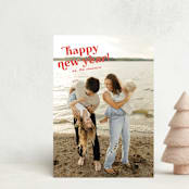 "Very Merry Together" - Holiday Cards in Stocking by Megan Davis - Front