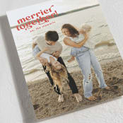 "Very Merry Together" - Holiday Cards in Stocking by Megan Davis - Detail