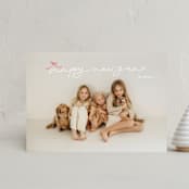 "little cute bow" - Holiday Cards in Holly by Phrosné Barwood - Front