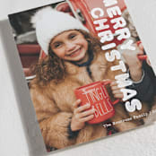 "Merry Christmas Stamp" - Holiday Cards in Snow by Jayne Alfieri - Detail
