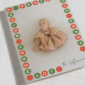 "Dots of joy" - Holiday Cards in Santa by Alexandra Dzh - Detail